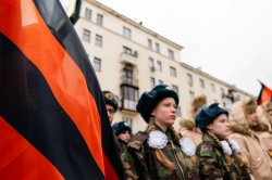 В КуZбассе стартовала всероссийская акция «Георгиевская ленточка»